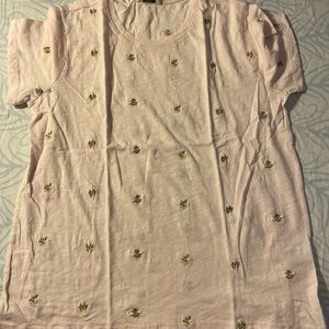 Lucky Brand tee with bees 🐝 large NWT